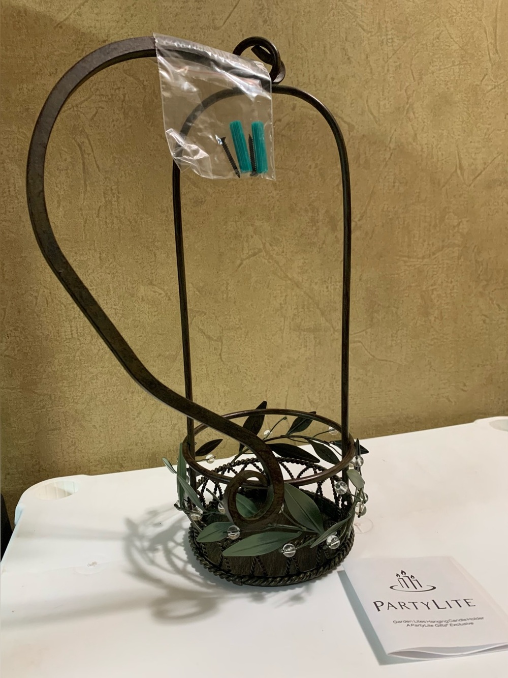 PARTYLITE Garden Lites Hanging Candle Holder P8102 NEW in Box